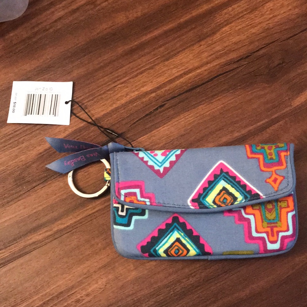 Vera Bradley Jen zip ID PAINTED MEDALLIONS